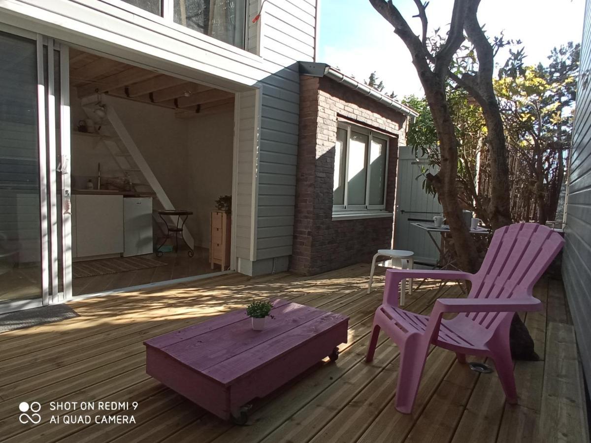 Charmant Logement T2 A 2 Pas De La Mer 그랑빌 외부 사진