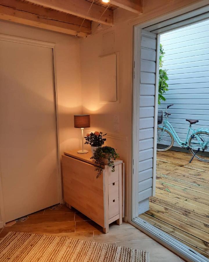 Charmant Logement T2 A 2 Pas De La Mer 그랑빌 외부 사진