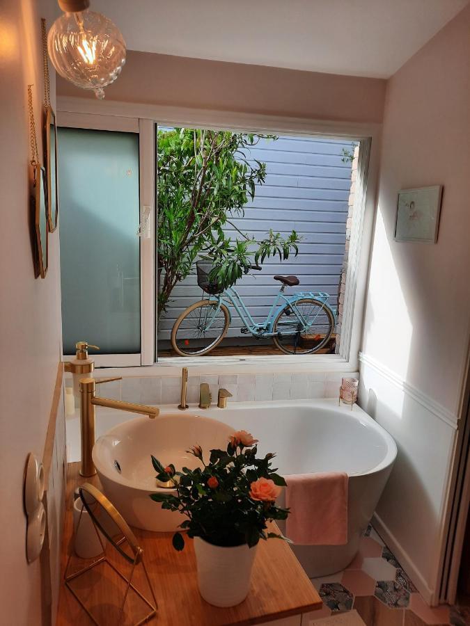 Charmant Logement T2 A 2 Pas De La Mer 그랑빌 외부 사진