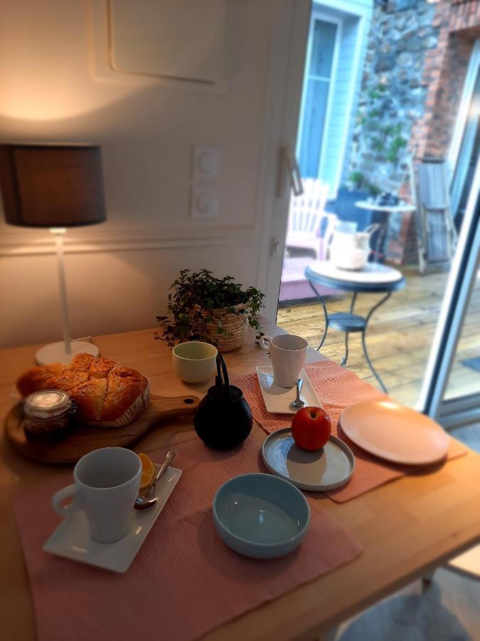 Charmant Logement T2 A 2 Pas De La Mer 그랑빌 외부 사진